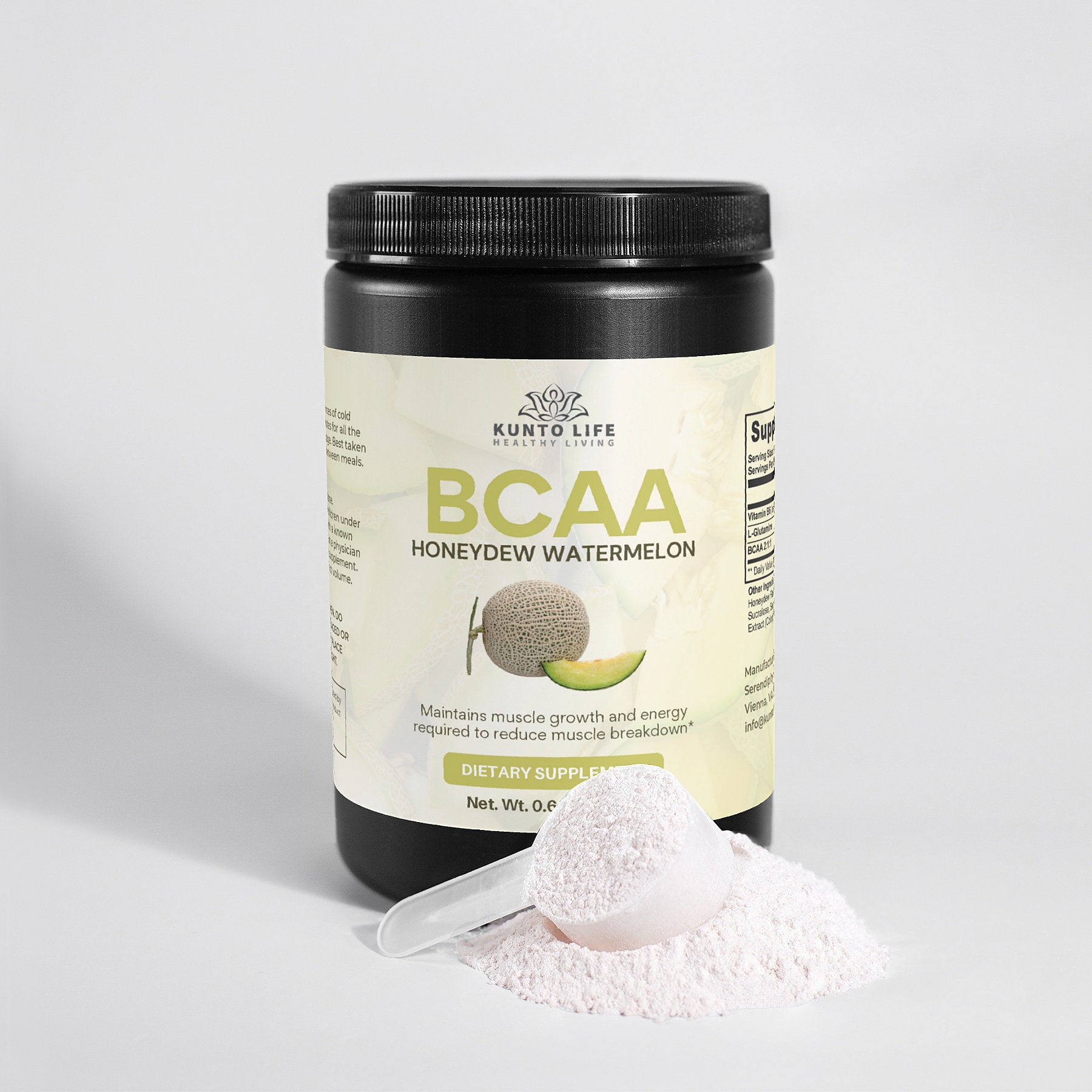 BCAA Post Workout Powder (Honeydew/Watermelon) - KuntoLife