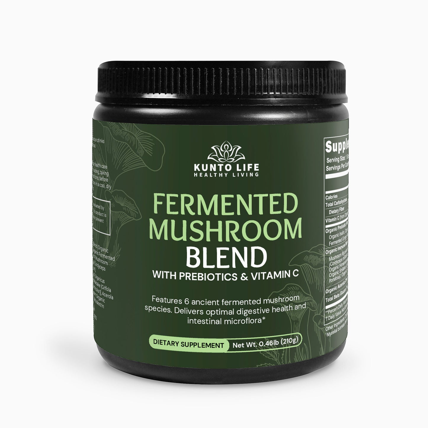 Fermented Mushroom Blend - KuntoLife