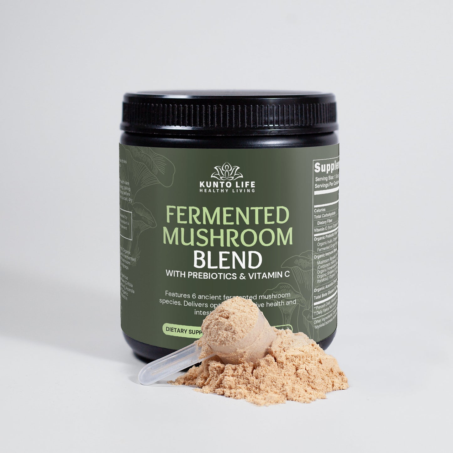 Fermented Mushroom Blend - KuntoLife