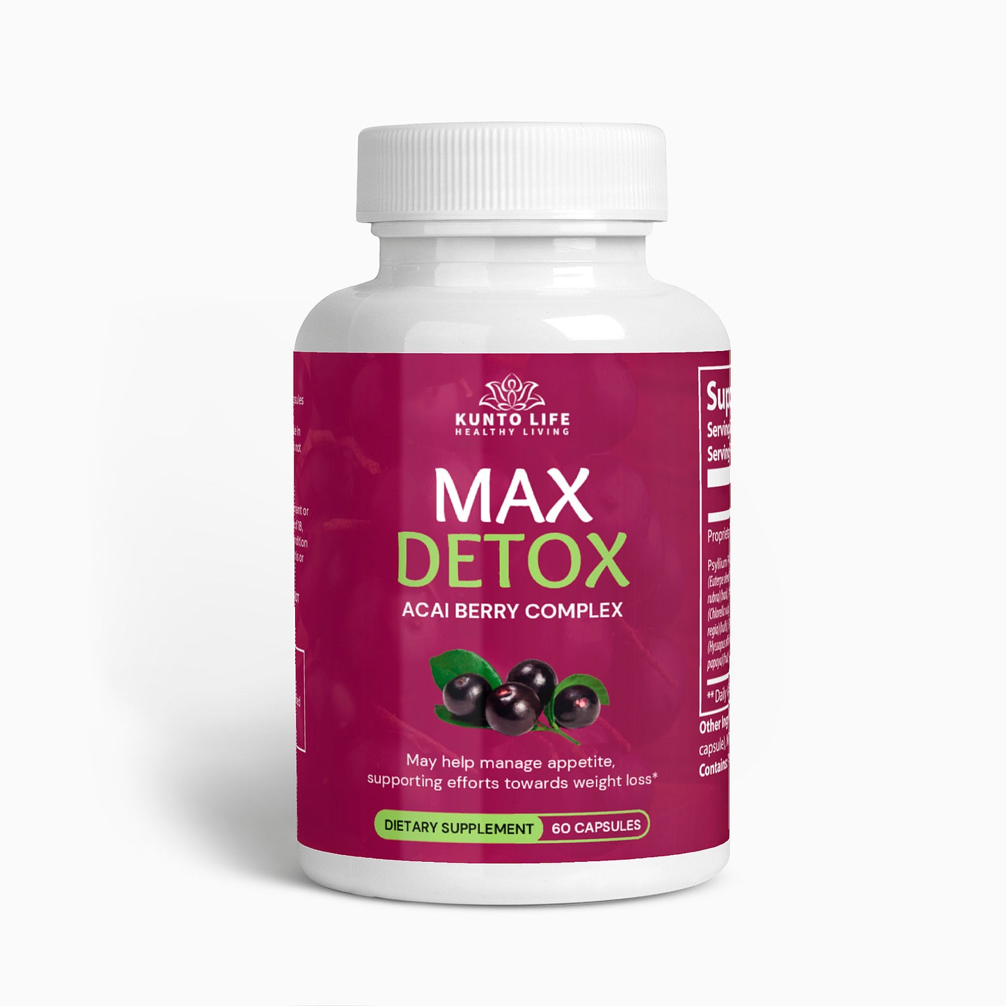 Max Detox (Acai detox) - KuntoLife