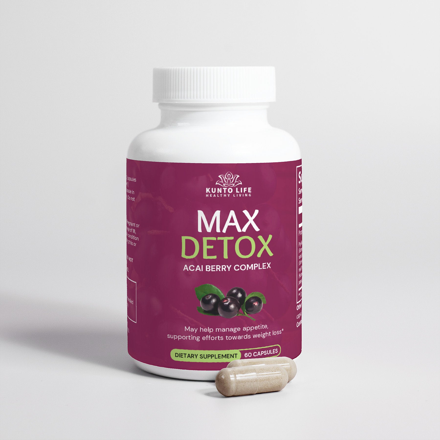 Max Detox (Acai detox) - KuntoLife