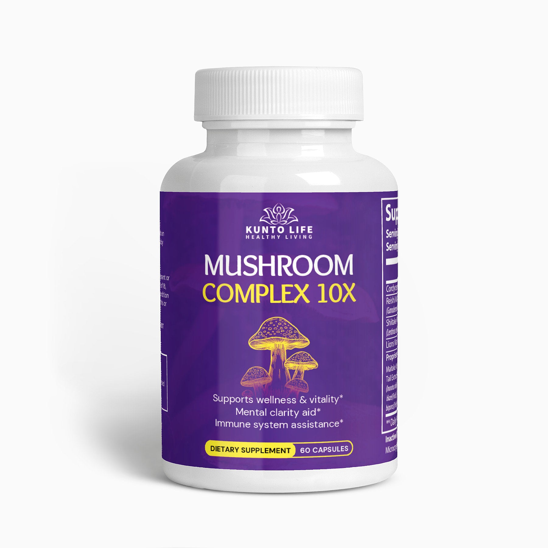 Mushroom Complex 10 X - KuntoLife