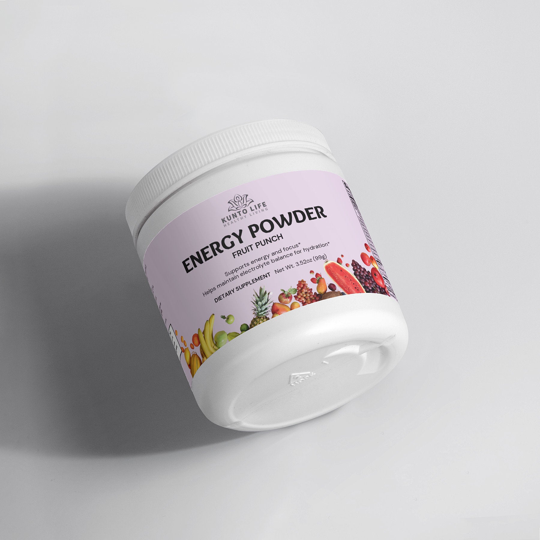 Energy Powder (Fruit Punch) - KuntoLife