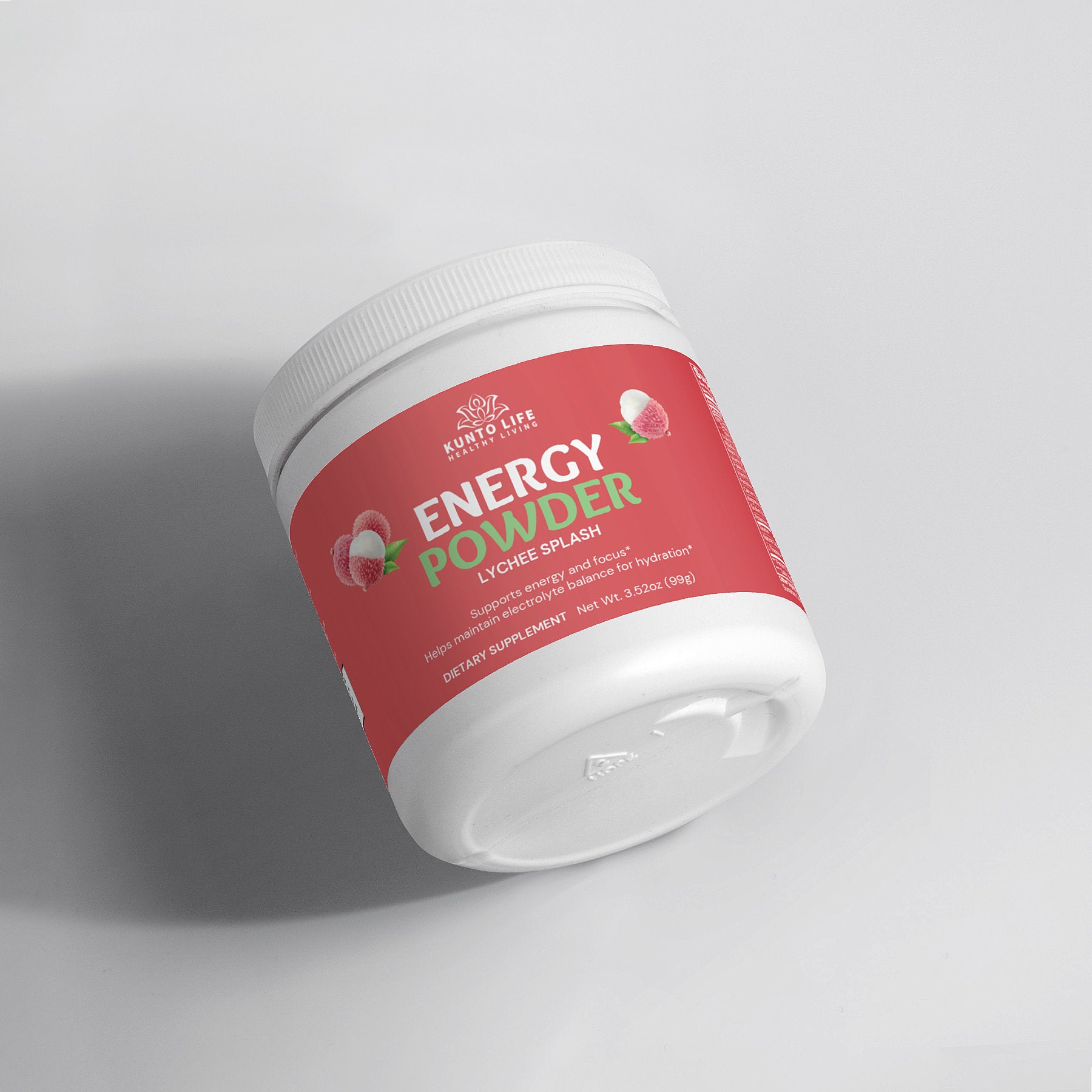 Energy Powder (Lychee Splash Energy) - KuntoLife