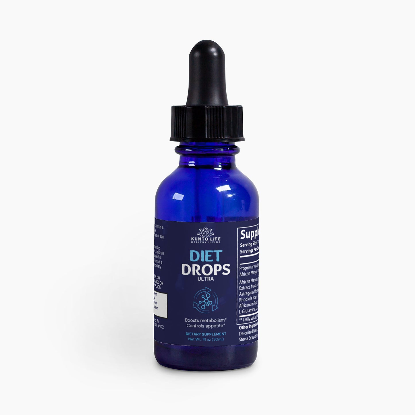 Diet Drops Ultra 1 oz - KuntoLife