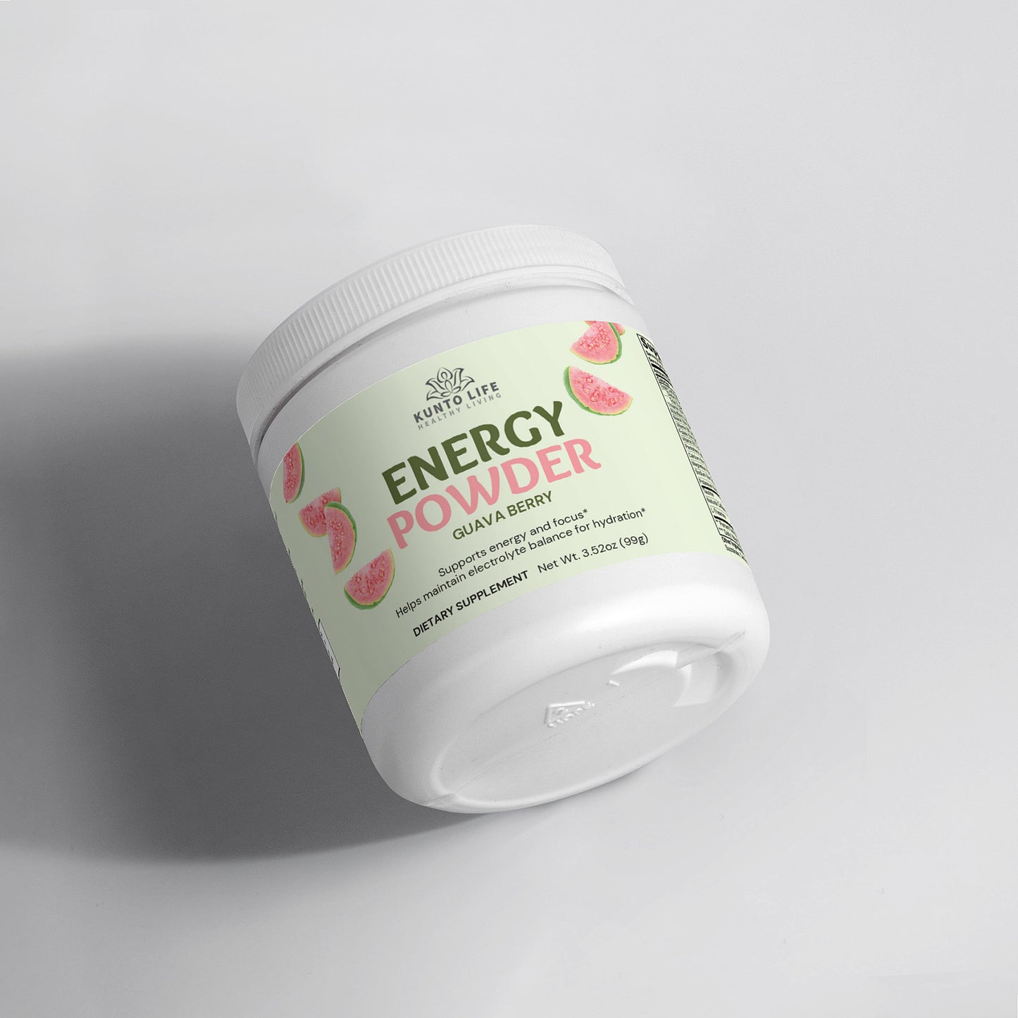 Energy Powder (Guava Berry) - KuntoLife