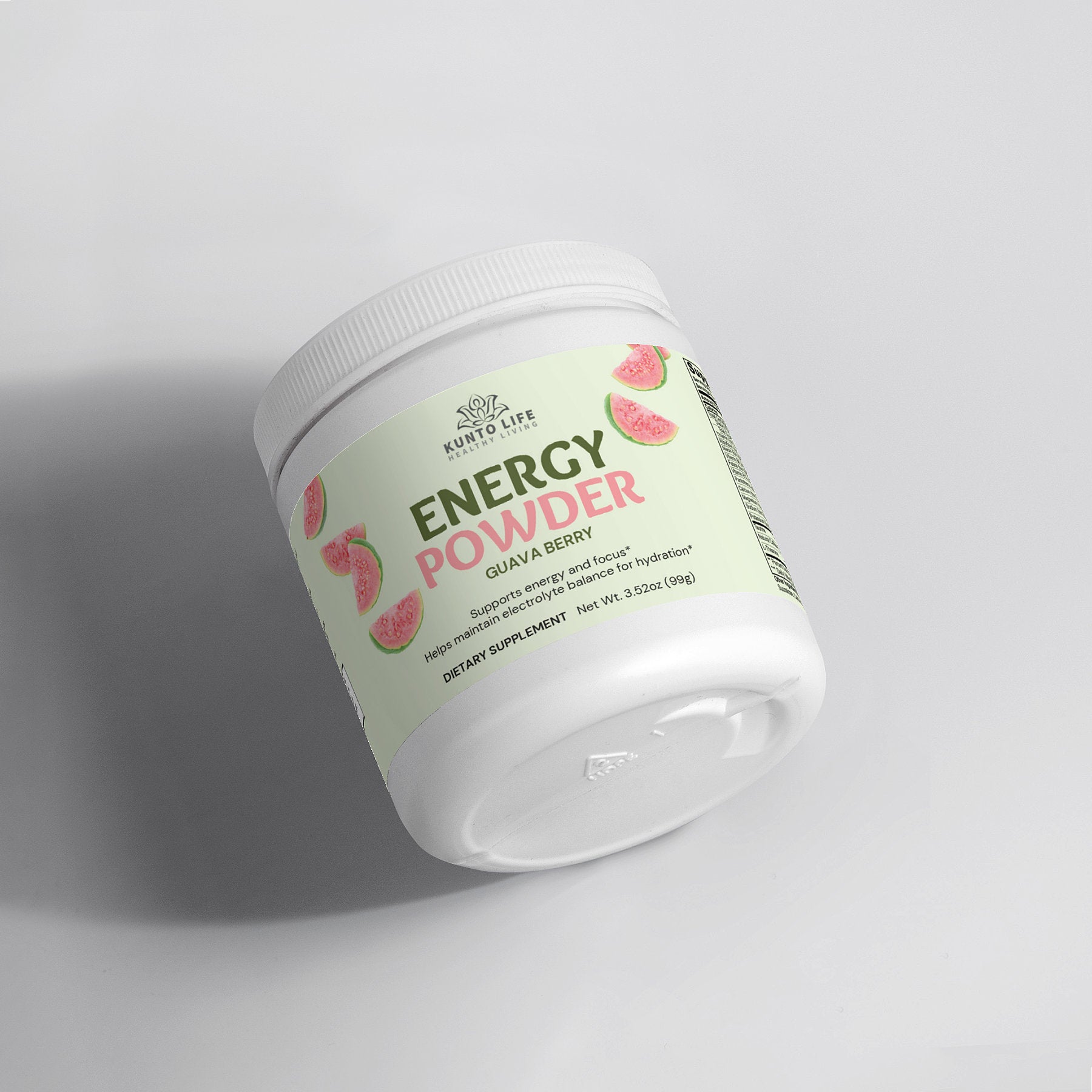 Energy Powder (Guava Berry) - KuntoLife