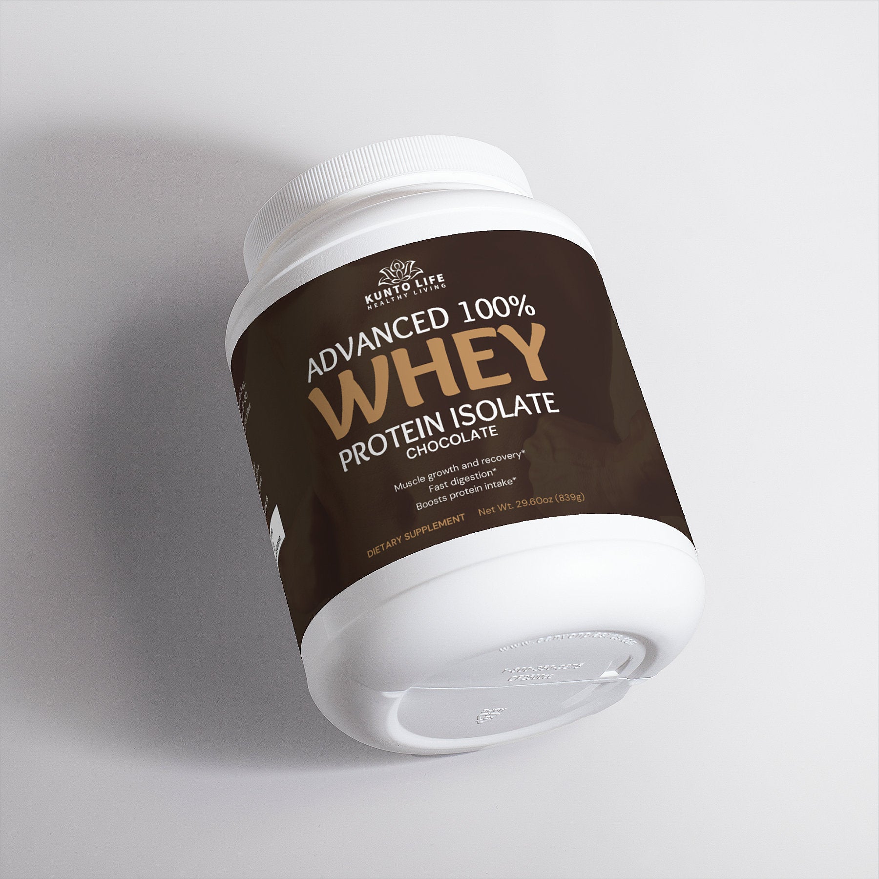 Advanced 100% Whey Protein Isolate (Chocolate) - KuntoLife