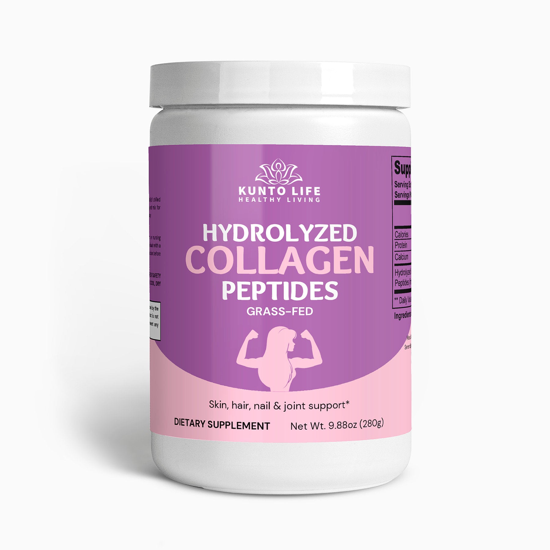 Grass-Fed Hydrolyzed Collagen Peptides - KuntoLife