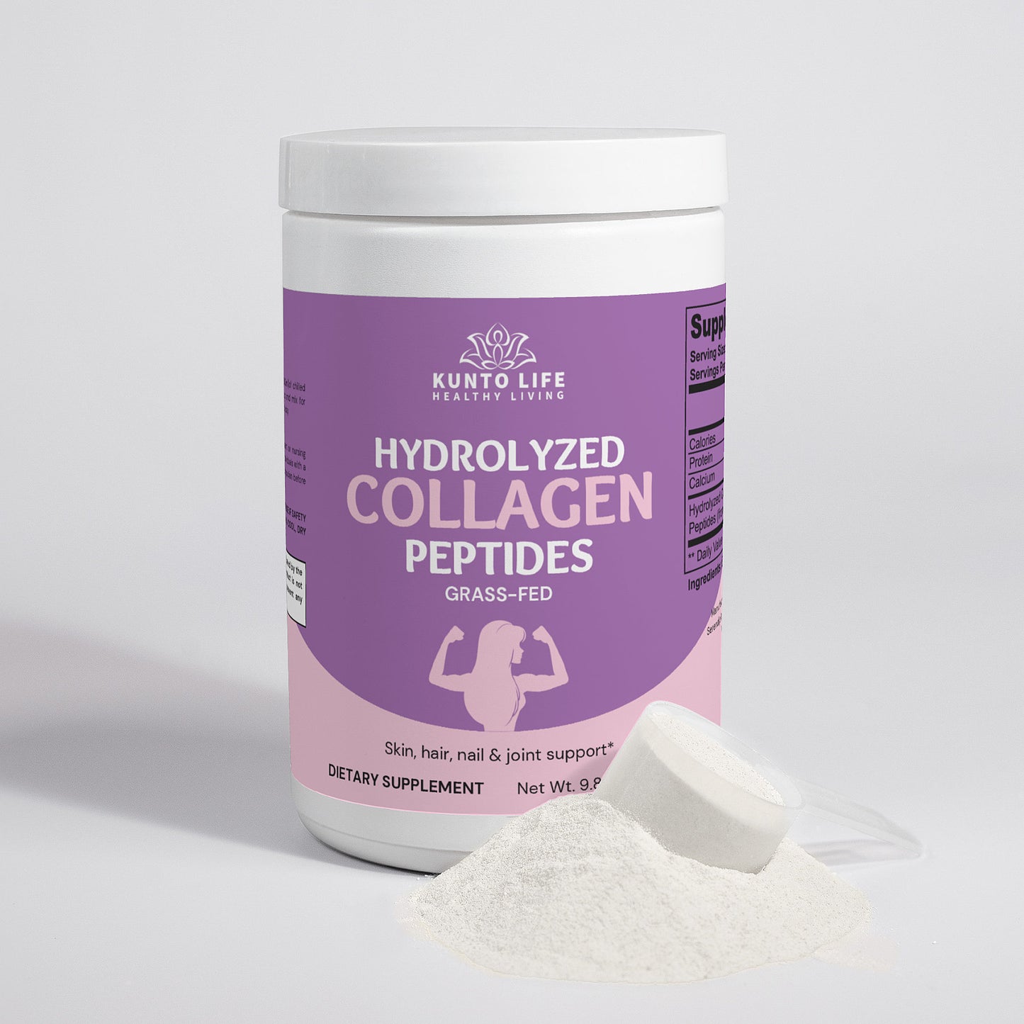 Grass-Fed Hydrolyzed Collagen Peptides - KuntoLife