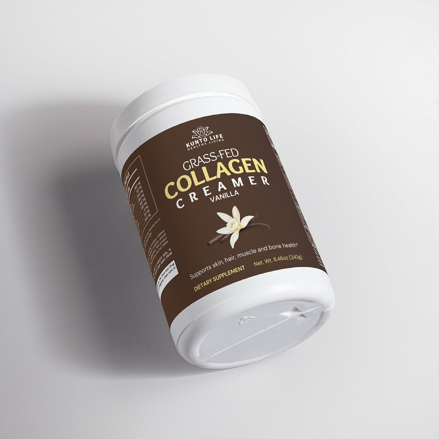 Grass-Fed Collagen Creamer (Vanilla) - KuntoLife